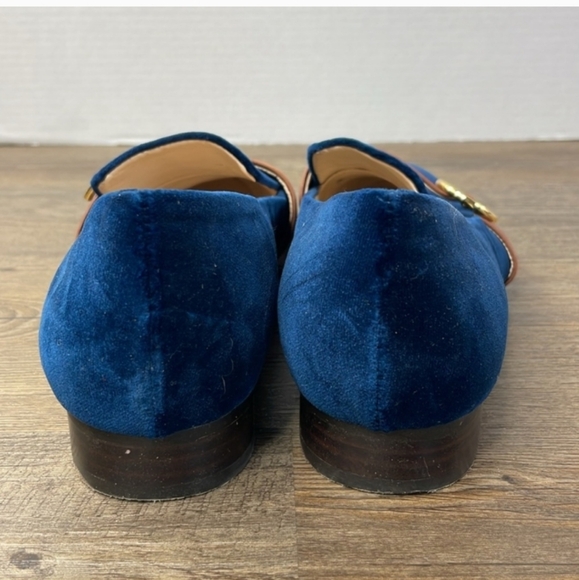 Nine West Women's Navy and Brown Huff Loafer Flats.  Sz 9 - Picture 4 of 9